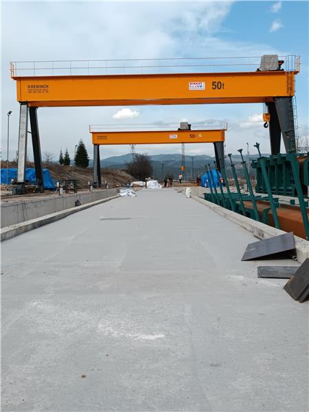 50 Ton Portal Vinç KALYON HOLDİNG İSTANBUL	