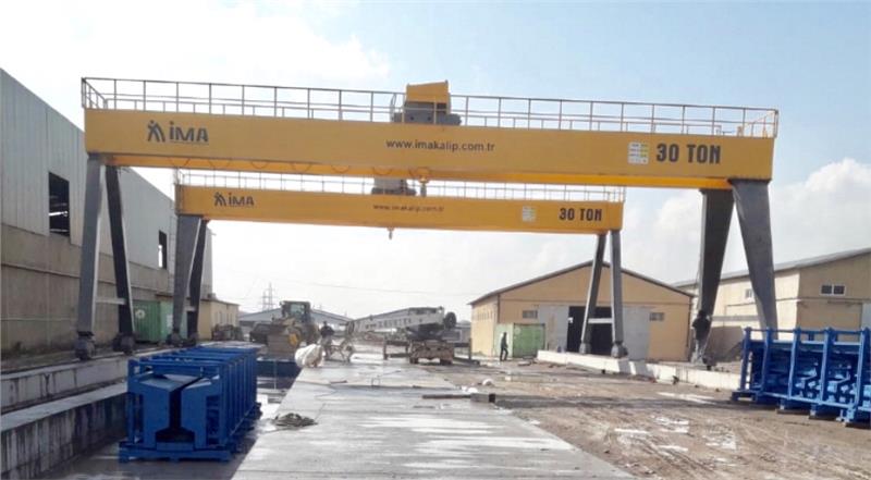 2 Adet 30 Ton Portal Vinç İMA KALIP IRAQ	