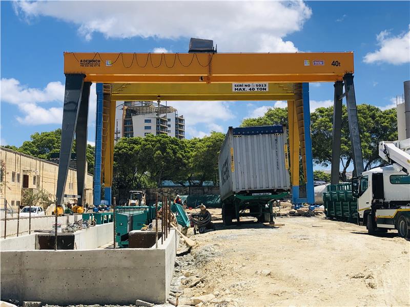 40 Ton Portal Vinç -Gantry Crane YILDIRIM HOLDİNG	